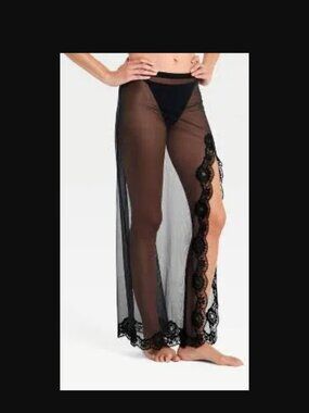 Auden Mesh and Lace Lingerie/Skirt, Size XL, NWT